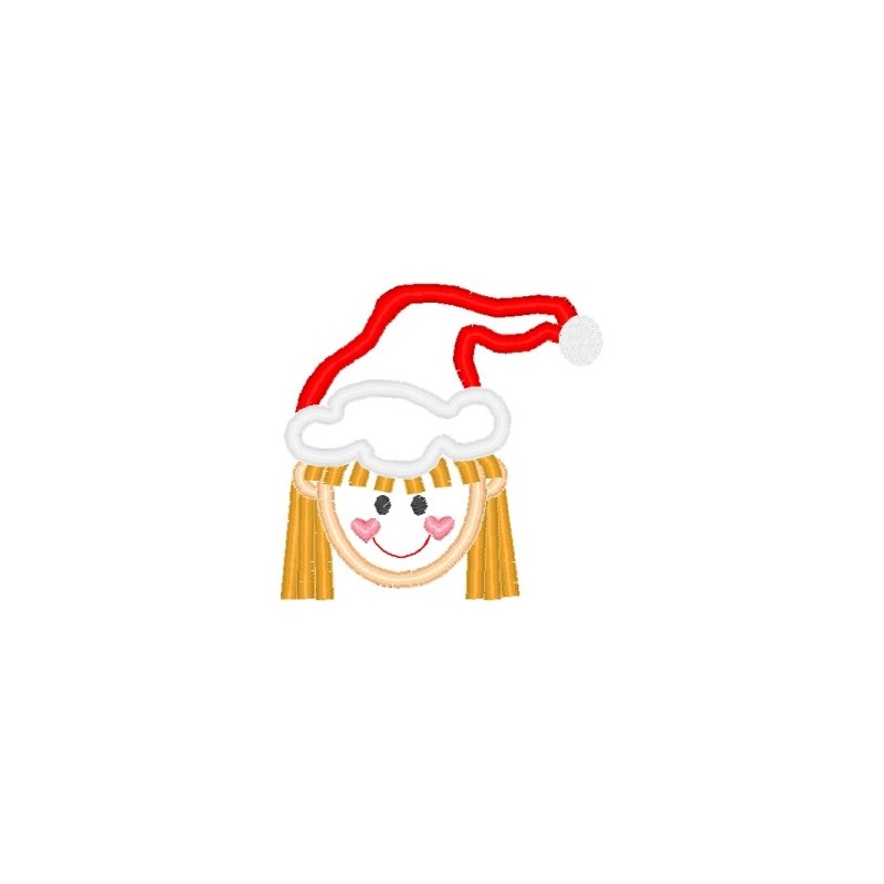 outline-little-girl-long-hair-santa-hat