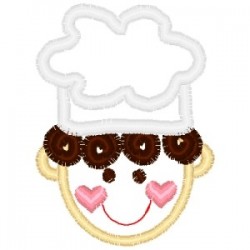 outline-little-chef-boy-curly-hair-embroidery-design