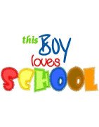 Boy Loves School