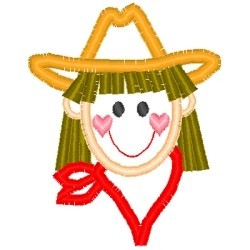 outline-little-cowgirl-embroidery-design