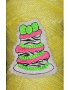 Zebra Cake Clippie