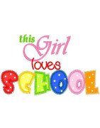 Girl Loves School