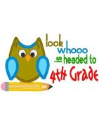Headed To Fouth Grade Boy 