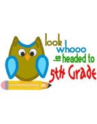 Headed ToFifth Grade Boy