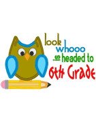 Headed ToSixth Grade Boy