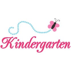 Kindergarten Butterfly