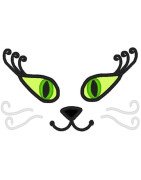 Applique Cate Eyes Mega Hoop Design