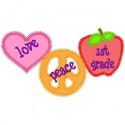 Love Peace First Grade