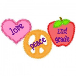 Love Peace Second Grade