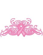 Cancer Ribbon Swirl