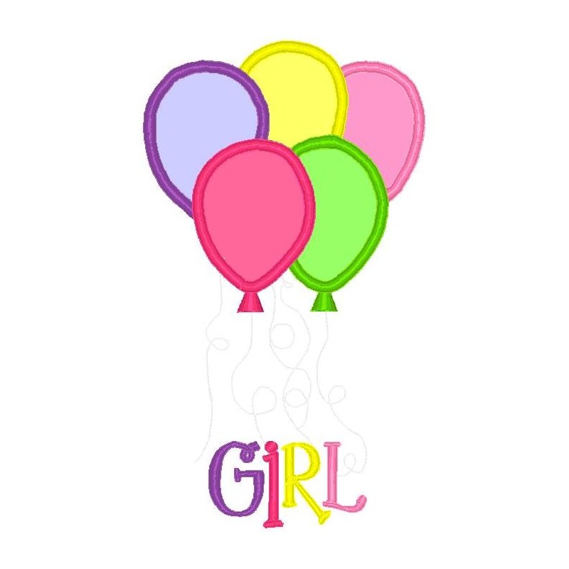 Girl Balloons