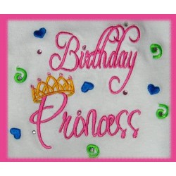 Birthday Princess Saying