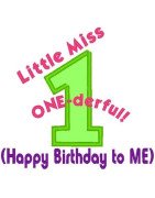 Birthday Little Miss Wonderful