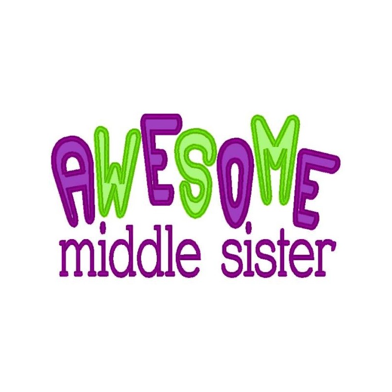 Awesome Middle Sister