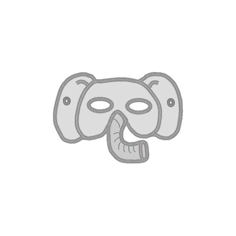 elephant mask for kid - Clip Art Library