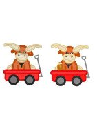 Mega Hoop Longhorn in Wagon