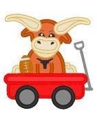 Mega Hoop Longhorn in Wagon