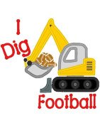 Mega Hoop Dig Football