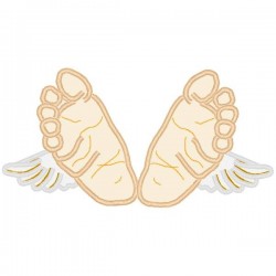 Baby Feet With Wings