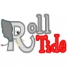 Roll Tide R with Words
