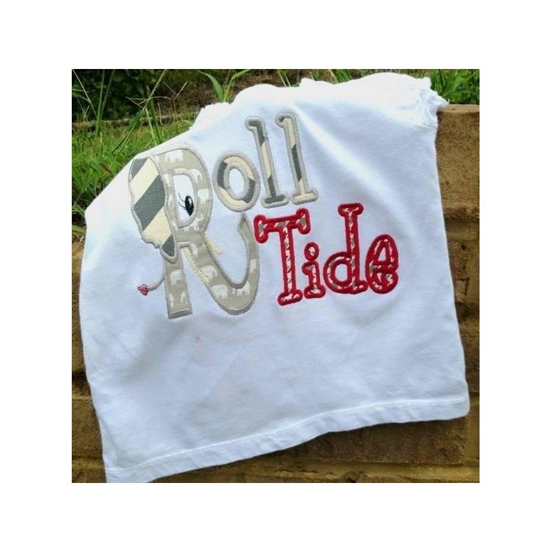 Roll Tide R with Words