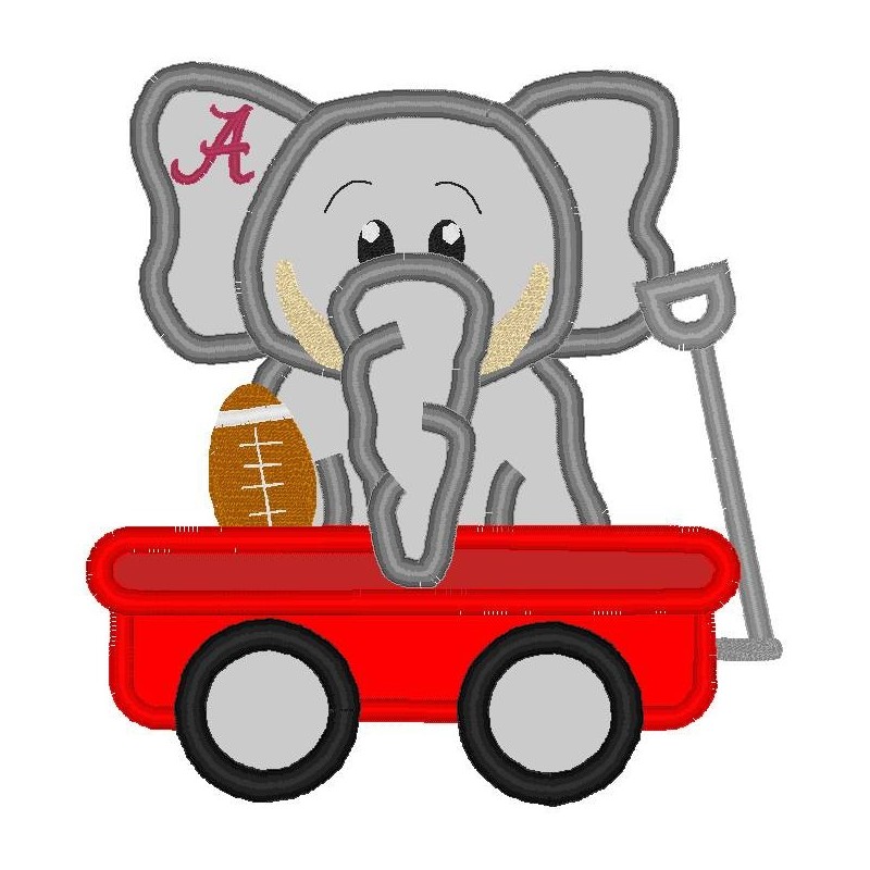 Elephant in Wagon