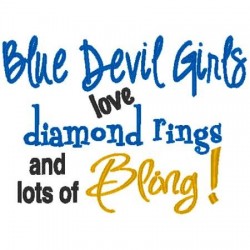 Rings and Bling Bluedevil