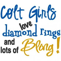 Rings and Bling Colt