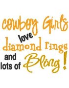 Rings and Bling Cowboy
