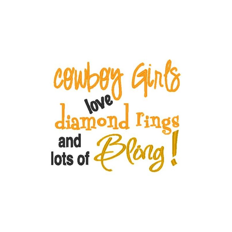 Rings and Bling Cowboy