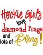 Rings and Bling Hockie