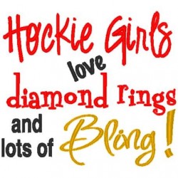 Rings and Bling Hockie