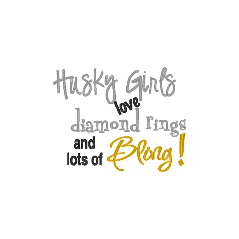 Rings and Bling Husky