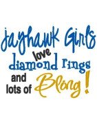 Rings and Bling Jayhawk