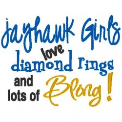 Rings and Bling Jayhawk