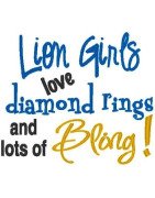 Rings and Bling Lion