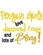 Rings and Bling Penguin