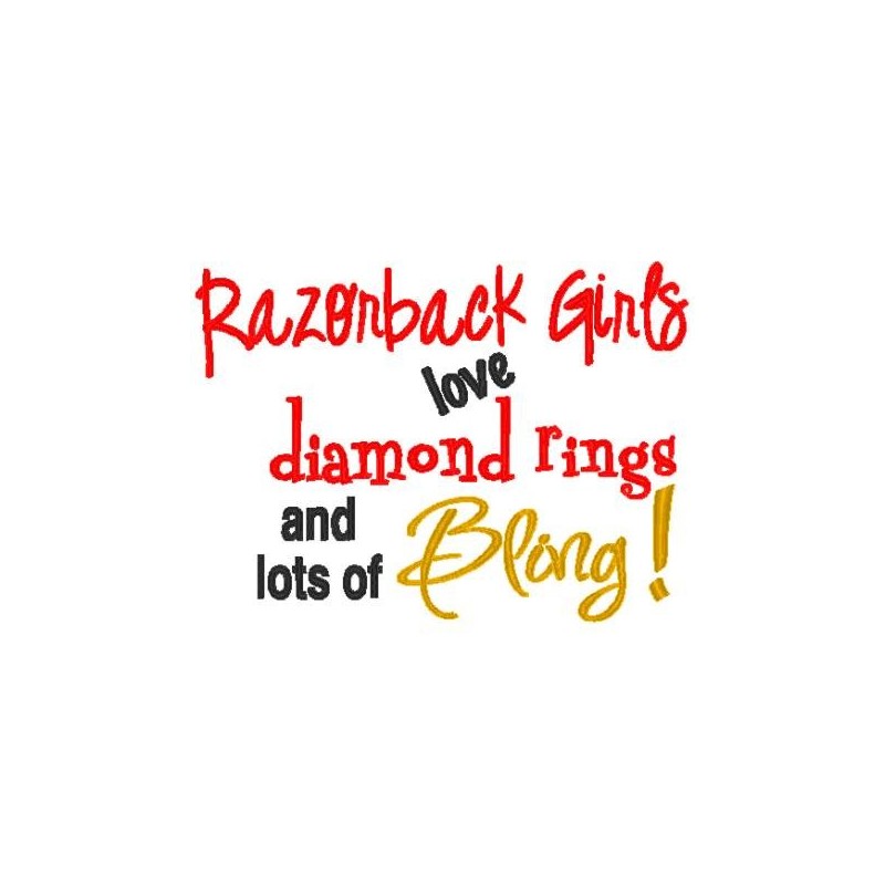 Rings and Bling Razorback