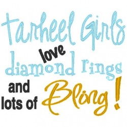 Rings and Bling Tarheel