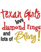 Rings and Bling Texan