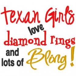 Rings and Bling Texan