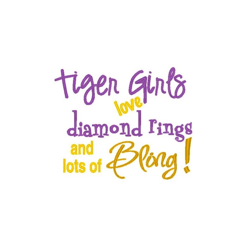 Rings and Bling Tiger