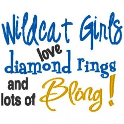 Rings and Bling Wildcat