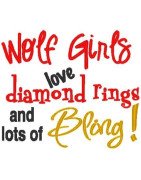 Rings and Bling Wolf