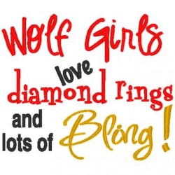 Rings and Bling Wolf