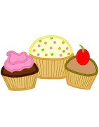 Three Cupcakes