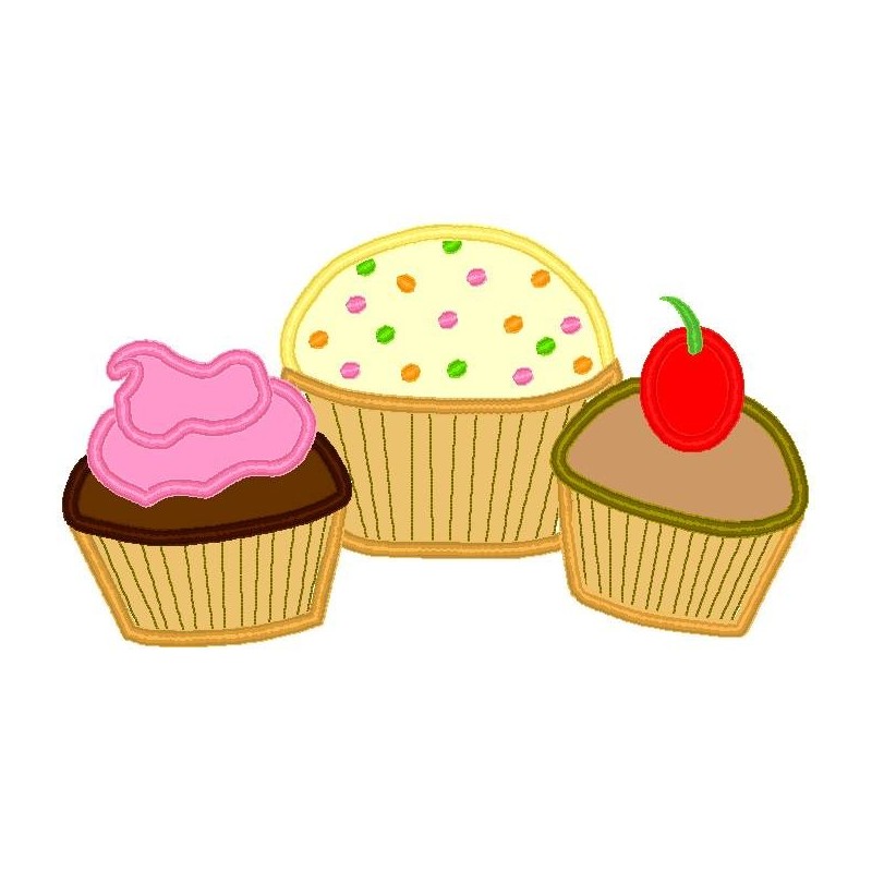 Three Cupcakes