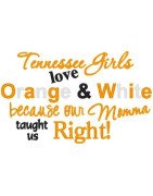 Tennessee Girls Love Orange Mommy