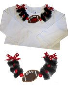 Necklace Tulle Football