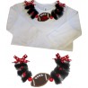 Necklace Tulle Football